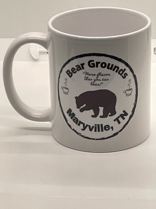 12oz Bear Grounds Coffee Cup